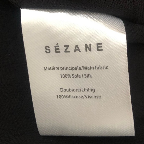 Sézane Anny Silk Wrap Dress - Picture 7 of 8